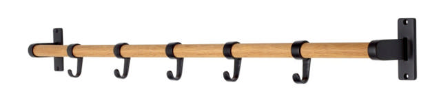 ELEGANT KAPPHÄNG SVART/EK