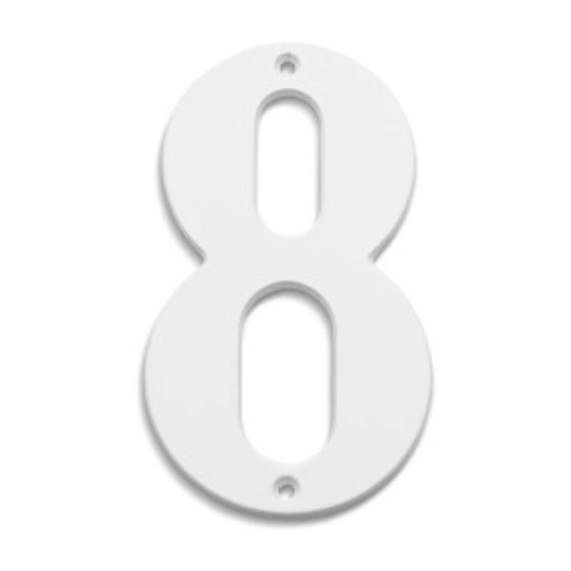 HUS NR. 8 VIT 140MM **UTGÅR VID SLUTSÅL**