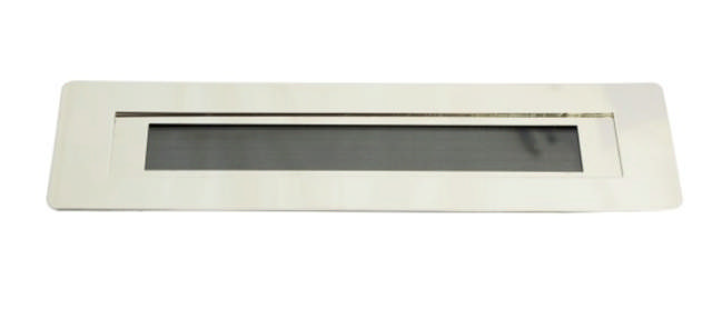 PINNEPINNE I FÖRNICKELPLÄTERAD MÄSSING 