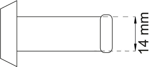 DÖRRKIKARE 14 MM 54-95 MM 