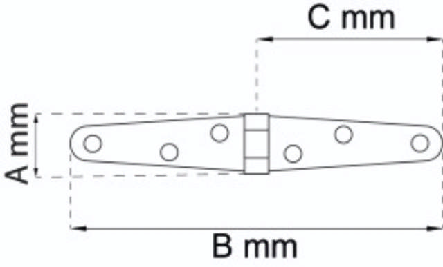 KISTGÅNGJÄRN 125MM 2 ST. ELEKTRISK GOLVBEKLÄGGNING.