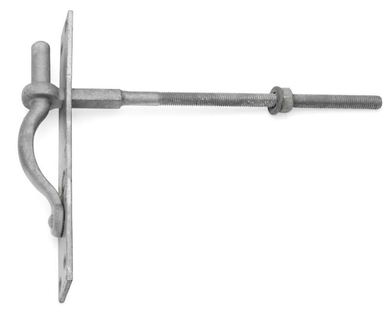 PLÅT SKRUVPLÅT 16MM GÄNGTAPP VARMFÖRSINKAD