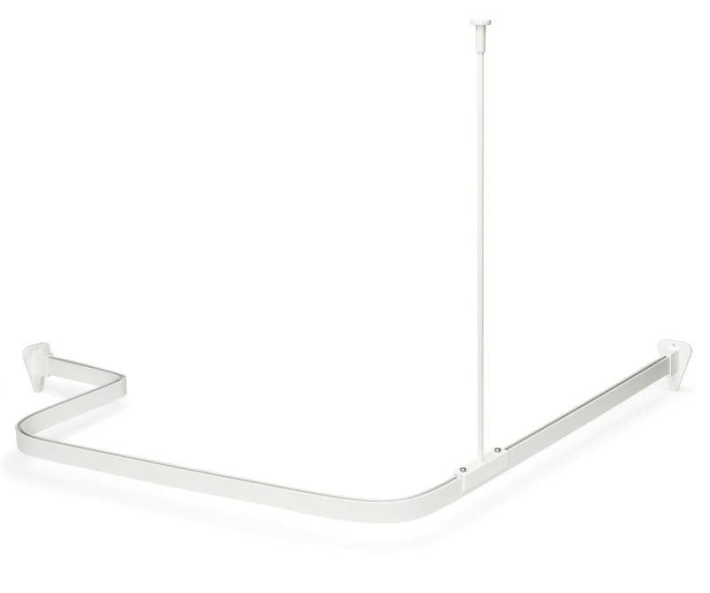 GARDINSTÄNG FLEX 3X1 M VIT 