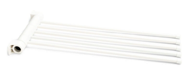 HANDDUKSHÅLLARE I ROSTFRITT STÅL ELLER VIT, 3 STORLEKAR