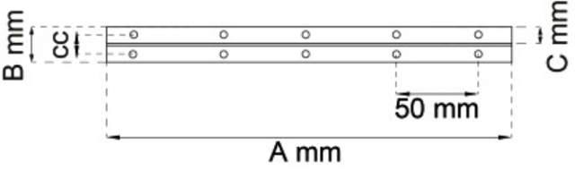 Pianojärn 195 25X280 RFR 