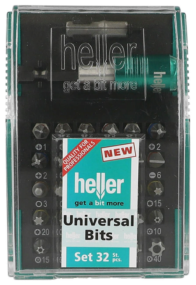Heller bits set 32 st. ph, pz, sl, tx