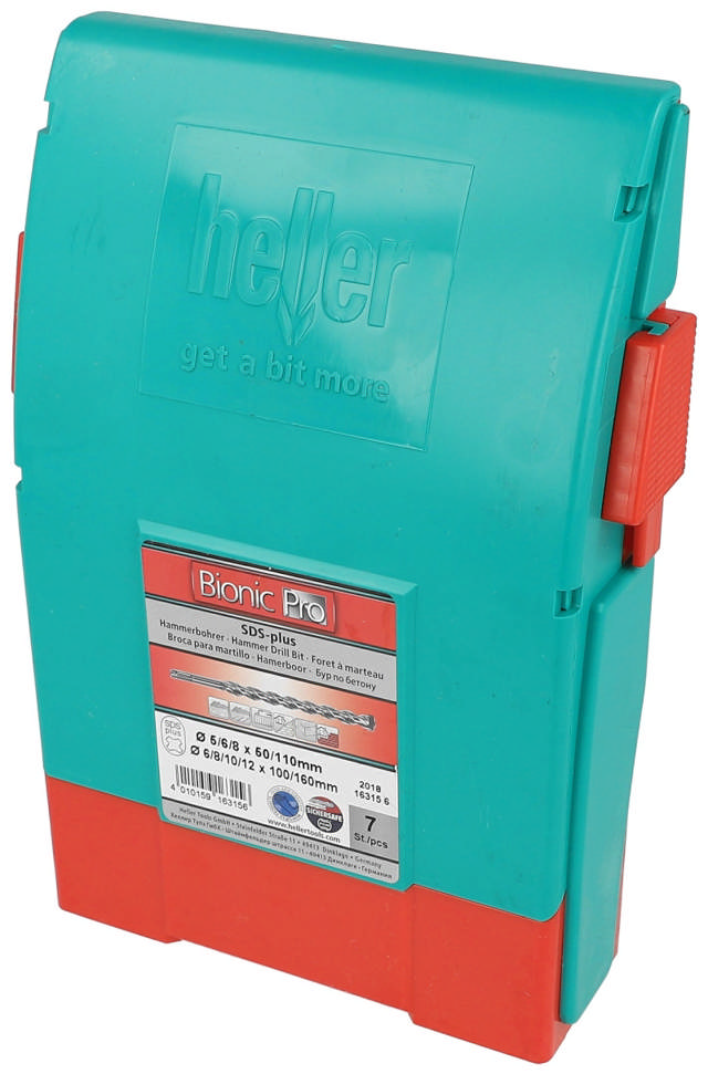 Heller borrhammare SDS set 5-12mm