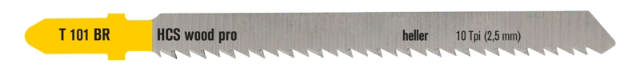Heller sticksågsblad för trä 2,5x50mm