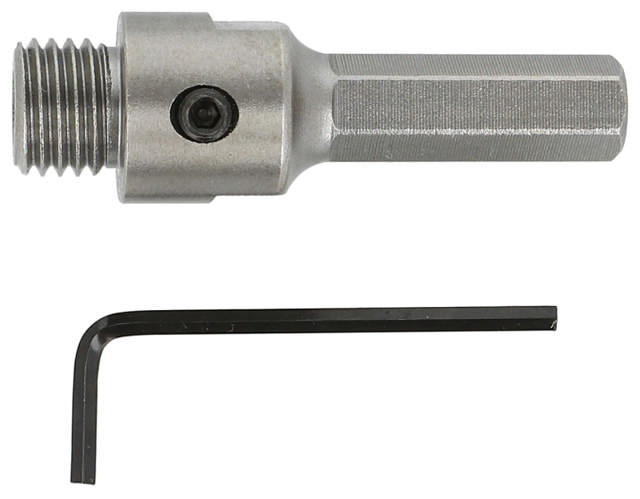 Heller sexkantsadapter t/Hm hålsåg