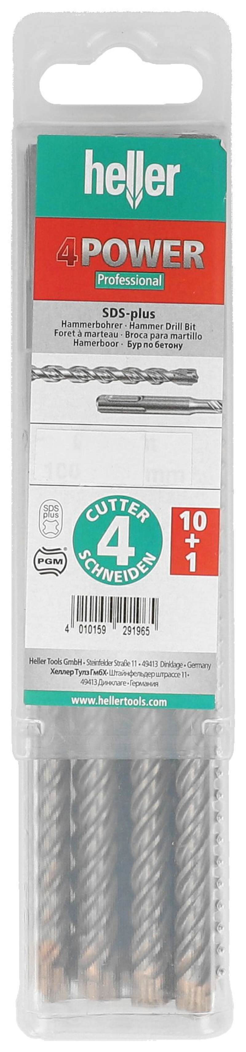 Heller borrhammare 4 skärborr Bulkköp Välj storlek och längd