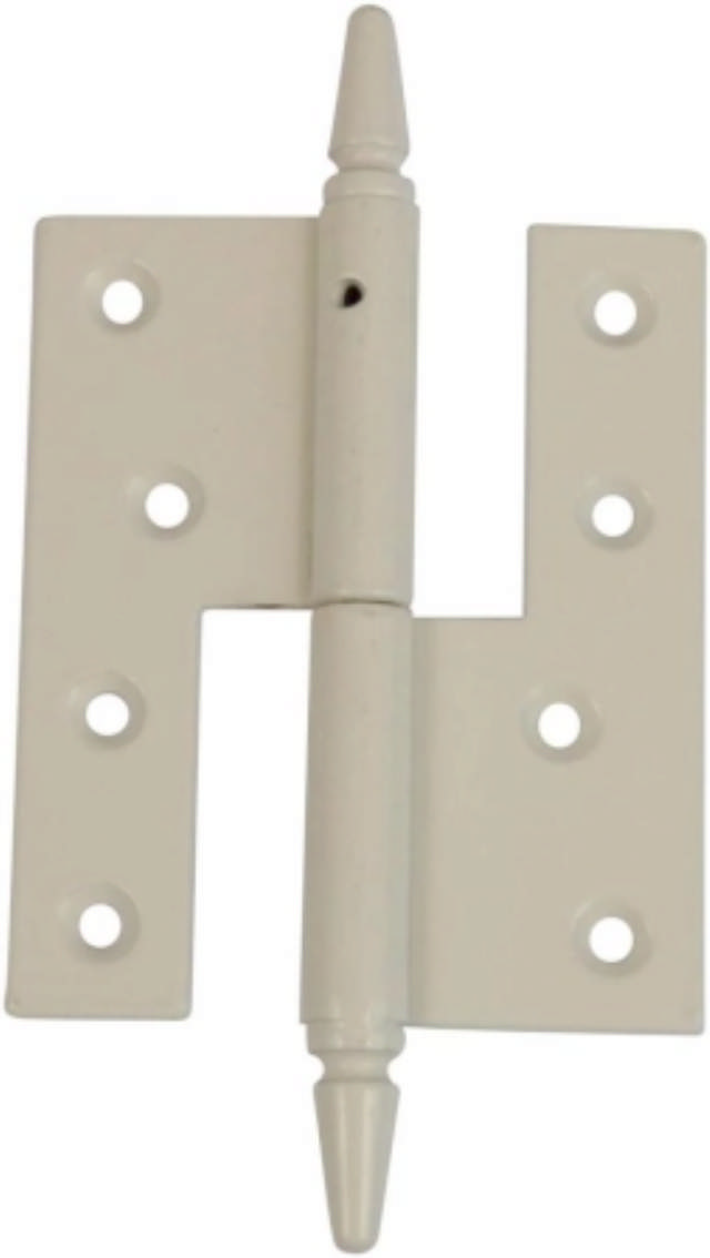 DÖRRGÅNGJÄRN M/FIGURVRED Fosfat Vit Höger