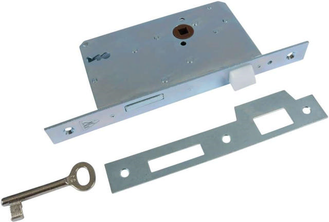 Danziger Lås Elektrogalvaniserat Höger