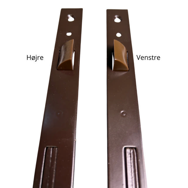 Danziger Lås Elektrogalvaniserat Höger