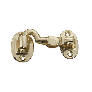 Krok D606 Skrammelfri mässing Polerad med lack 50 mm