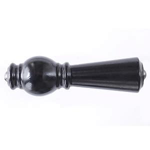 Dörrhandtag Østerbro 670 utan klädsel, Svartlackerad