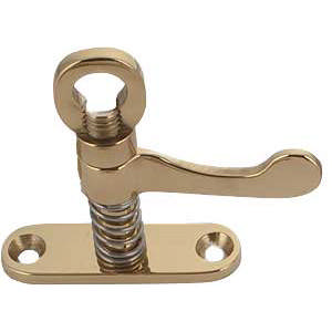 Knopp 5060R Enkelt Runt Hörn Mässing Polerad