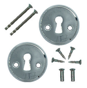 Nyckelbricka 1781 Krom CC27 Ø50