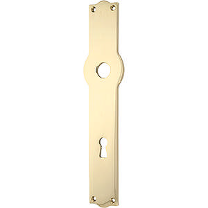 Långa skyltar L22 GN Boda cc72 Mässing Polerad Utan lack Ø15 210x45x3mm