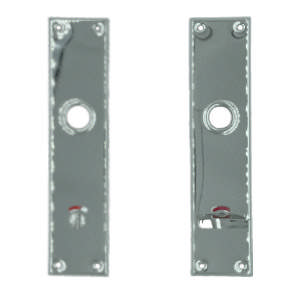 Lång tallriksset Funkis 64 G WC cc72 Ni Ø15 182x43x5mm