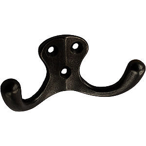 Klädkrok 83 Dubbel Svart Lack CC18