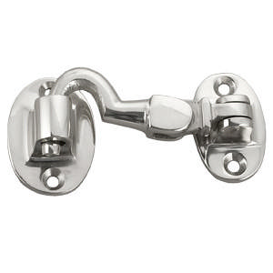 Hyttskrov D606 Rostfri Krom 50 mm