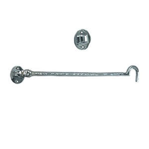 Hyttskrov D606 Rostfri Krom 300 mm