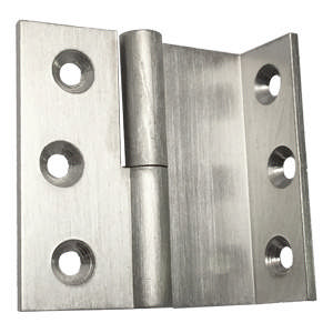 Skåpgångjärn 318/20 Rätvinkligt NiS 50x20xØ8 mm