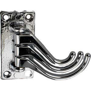 Kappkrok 1062 med 3 vridbara krokar Kr