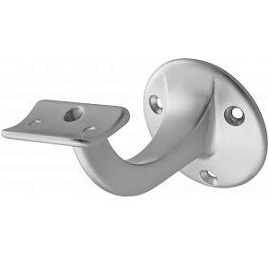 Räckeshållare 3505 Rund Alu Natur Ø56 x 75mm