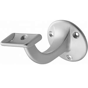 Räckeshållare 3507 Platt Alu Natur Ø56 x 75mm