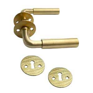 Dörrhandtag Funkis 383 med set (1980+81) MSU Ø20mm