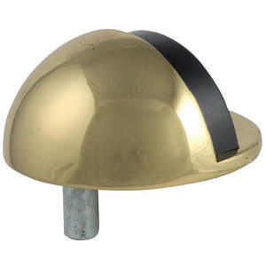 Dörrstopp 267 Mässing Polerad Utan Lack Ø45 x 30mm