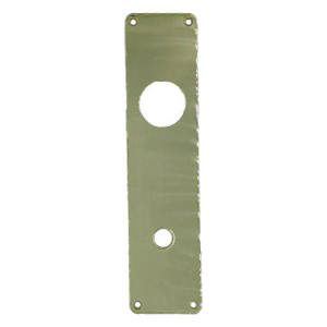 Lång skylt LA60 GC för kopp Assa cc105 Mässing Polerad Utan lack Ø15 60x250x2mm