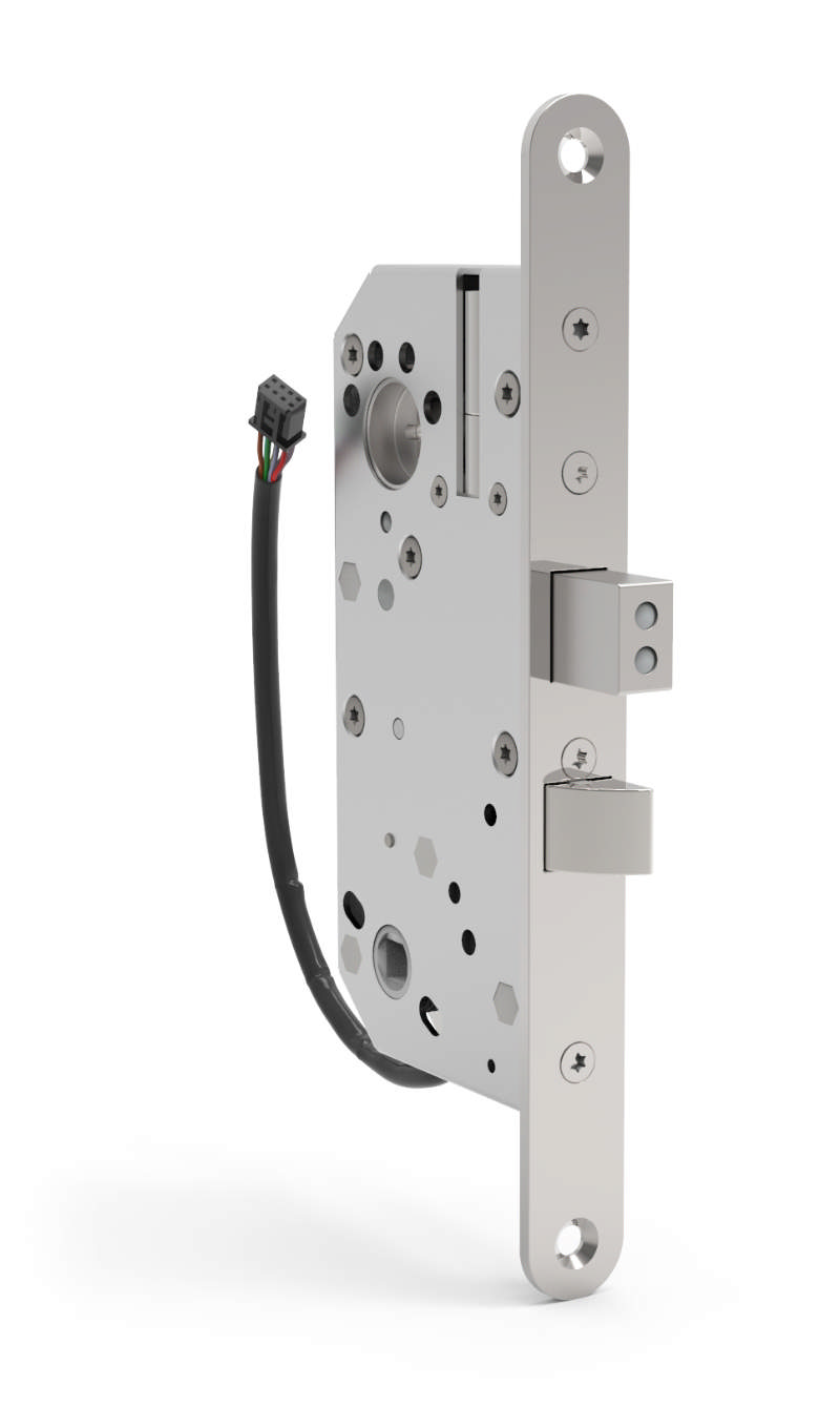 Safetron motorlås SA5250H komplett, STANDARD