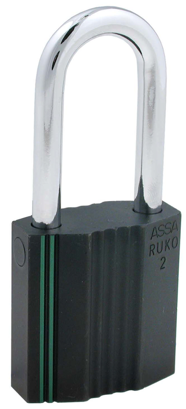 Ruko hänglås RD2644 KL 2 m/förl Mässing hängare D1200