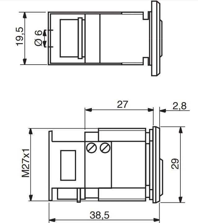 Ruko kopplingscylinder RB1606