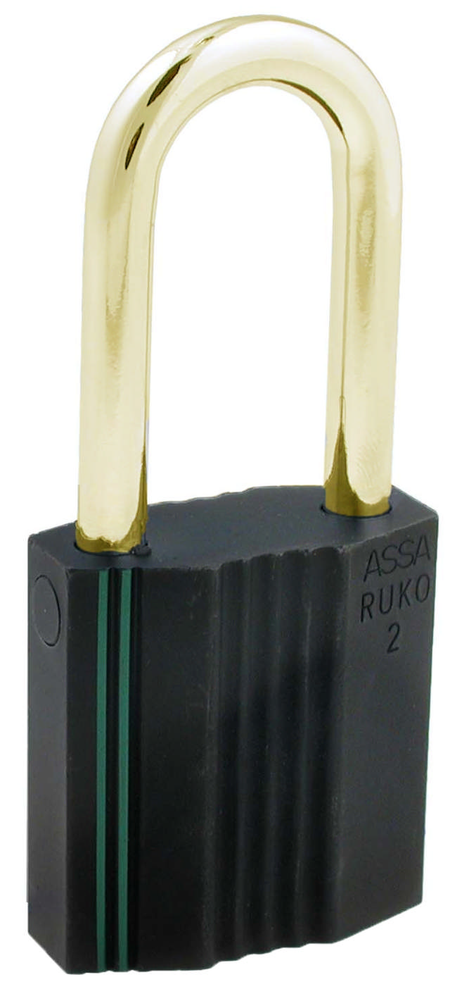 Lås RB2644 KL 2 m/förl mässing hängare / ST
