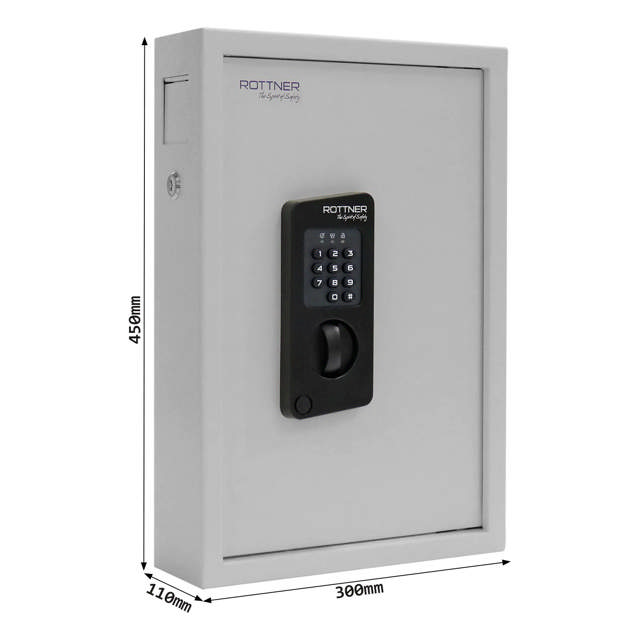 Keytronic Nyckelskåp m/elkod m/48 krokar