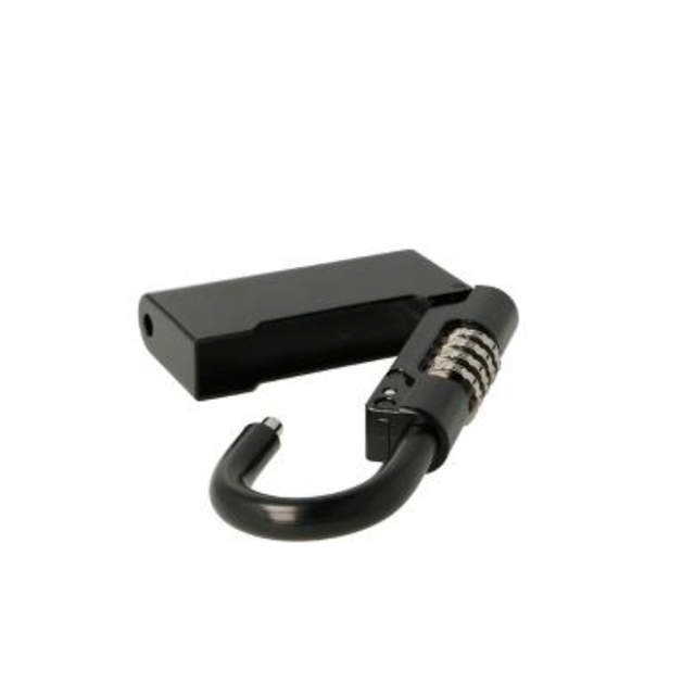 Siso hänglås med kod och nyckelförvaring