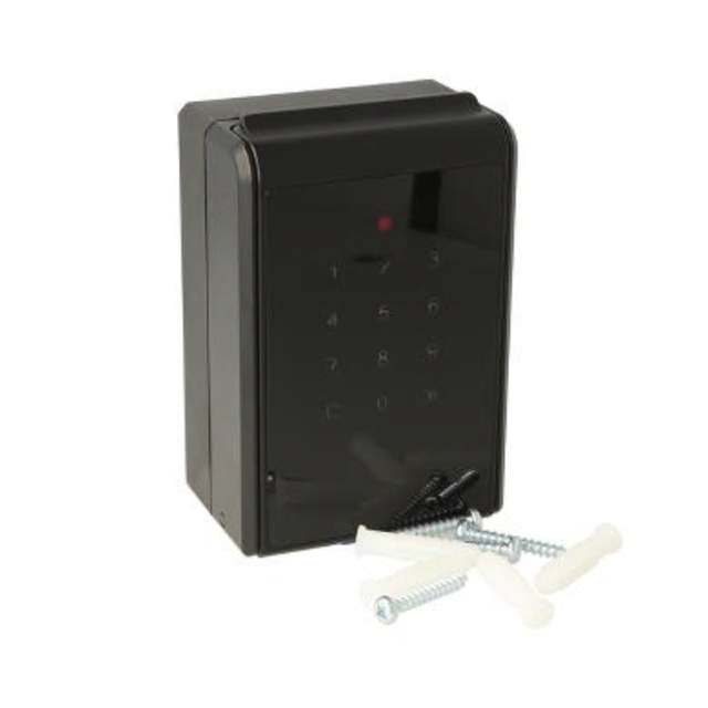 Siso nyckelskåp, med elkodlås & Bluetooth