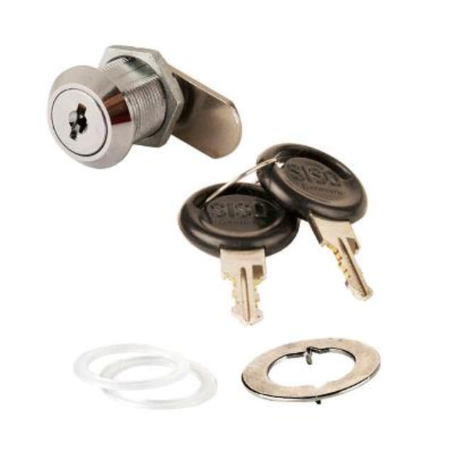 Siso 1900 Skåplås 20 mm enkelbrytare D20