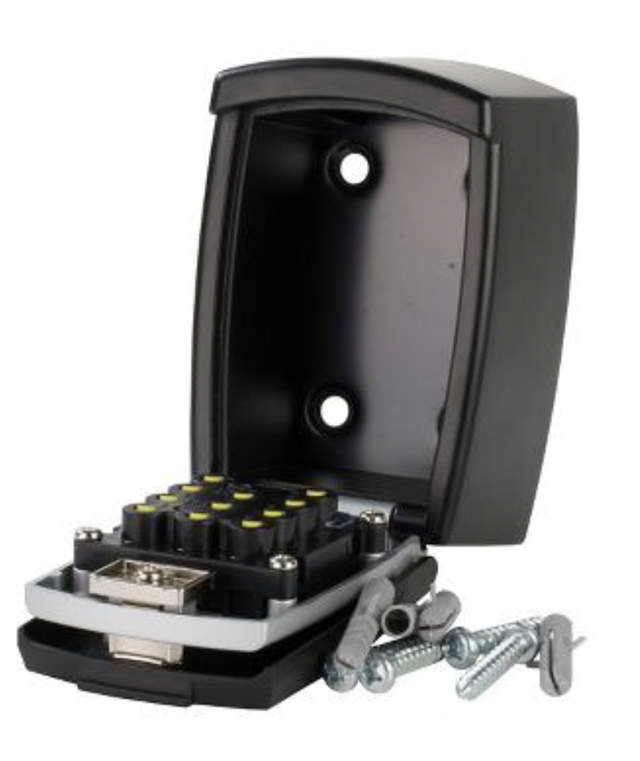 Siso nyckellåda med tryckknapp